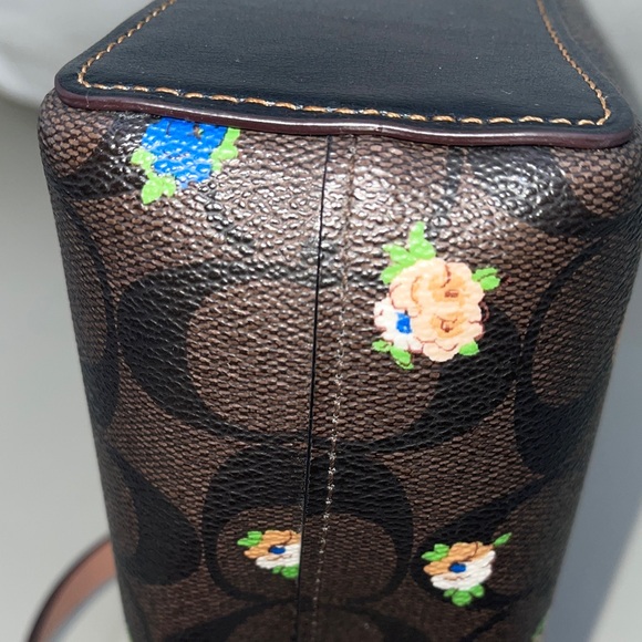 Coach Mini Floral Crossbody Bag All the Rage Mini Coach H2192-C7270 - Picture 6 of 10